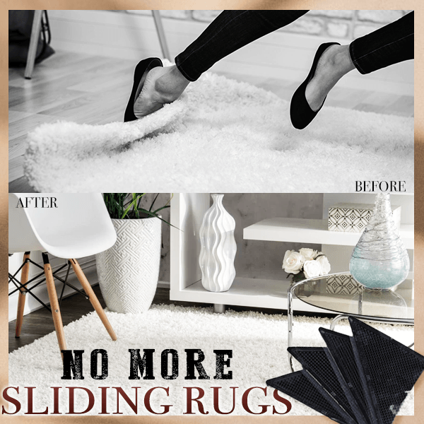 🦶Non-Slip Rug Grippers -Suitable for carpets, dining tables, bed sheets