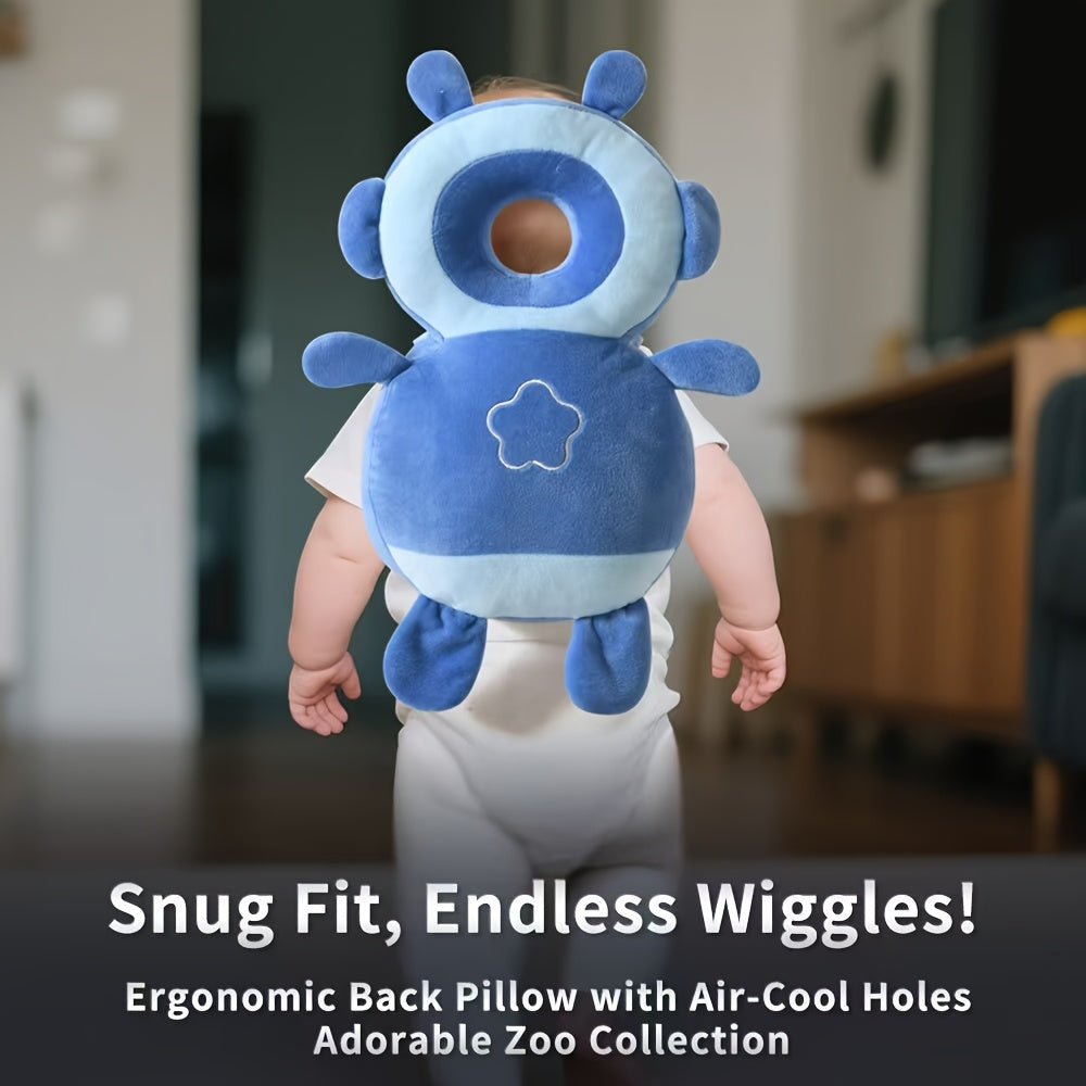 Soft headrest to protect infants and toddlers from falls