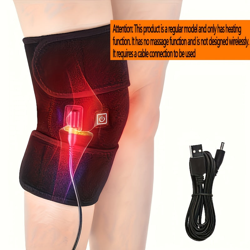 3-in-1 heated massager for knees, shoulders, and elbows
