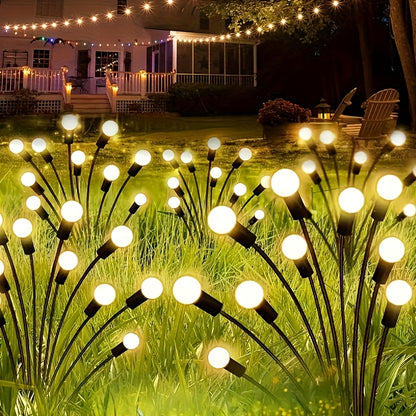 💡LED solar firefly lights