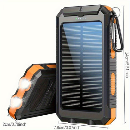 20000mAh outdoor solar power bank