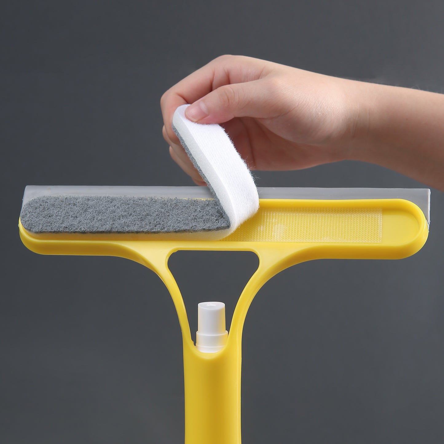 3-in-1 window cleaning squeegee
