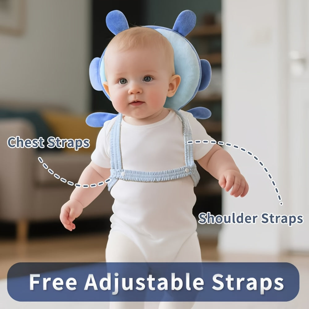 Soft headrest to protect infants and toddlers from falls