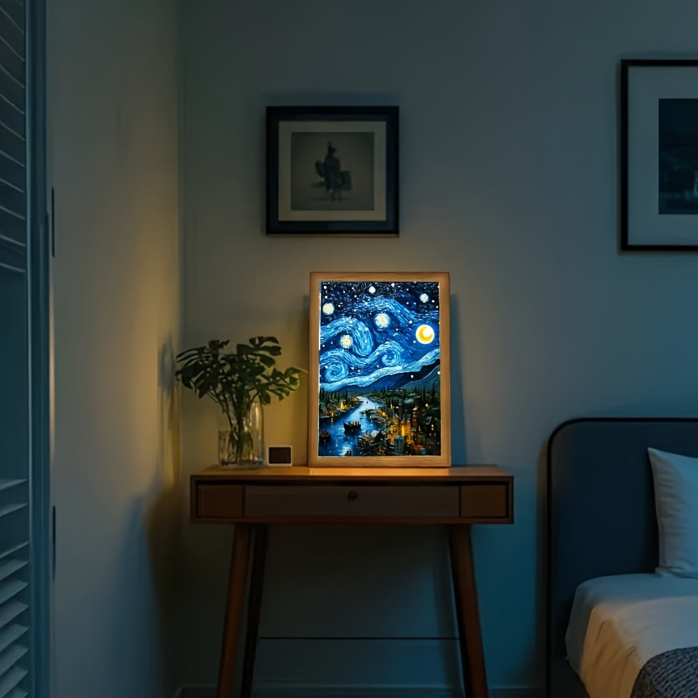 Creative DIY LED light painting