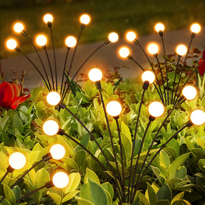 💡LED solar firefly lights