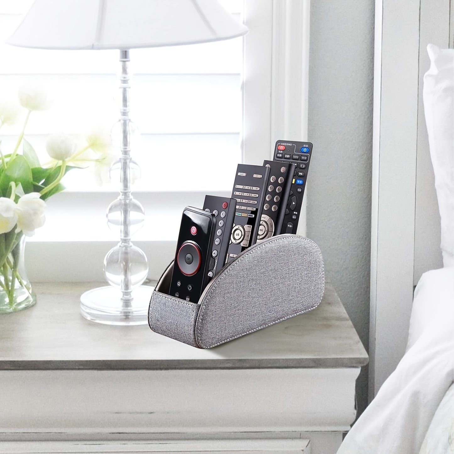 Multifunctional remote control storage box