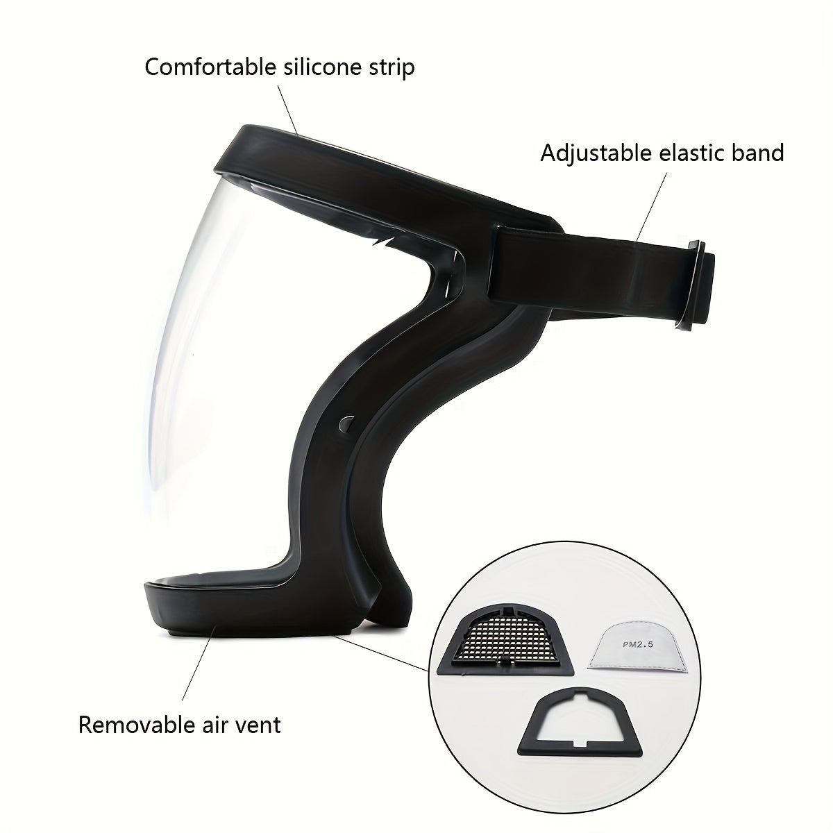 🥽Super protective face shield