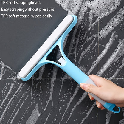 3-in-1 window cleaning squeegee