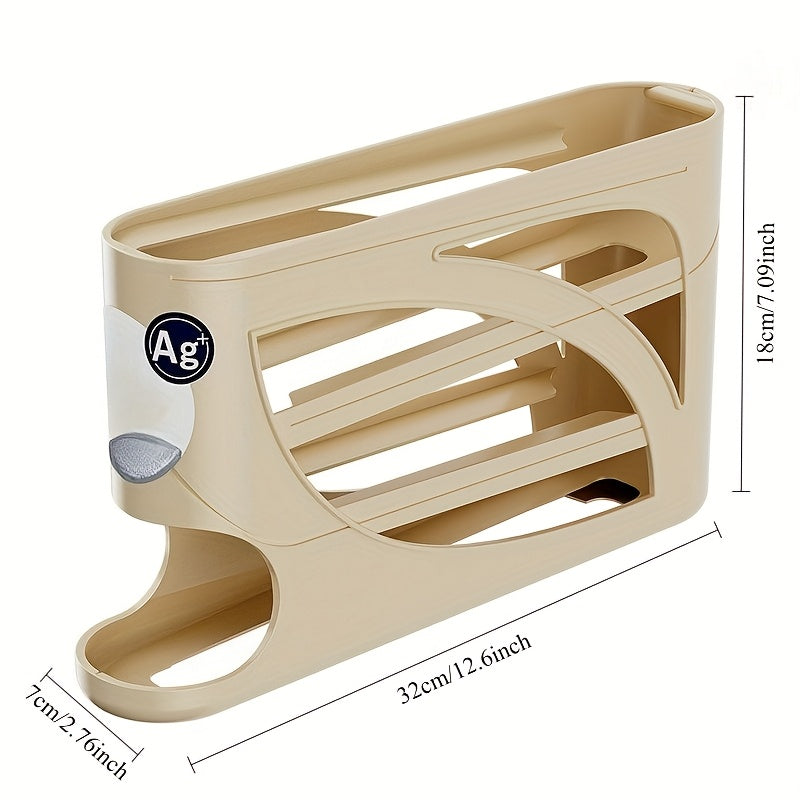 🥚Rolling egg storage box [holds 30 eggs]