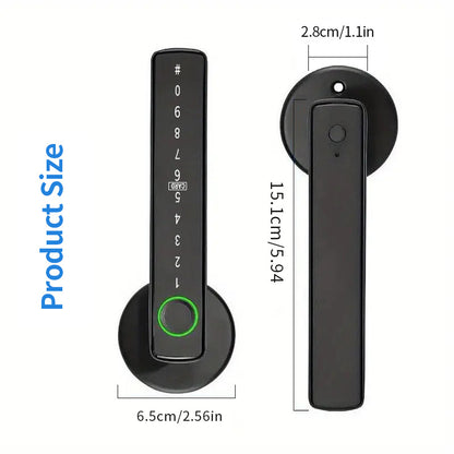🚪Multifunctional wooden door fingerprint lock