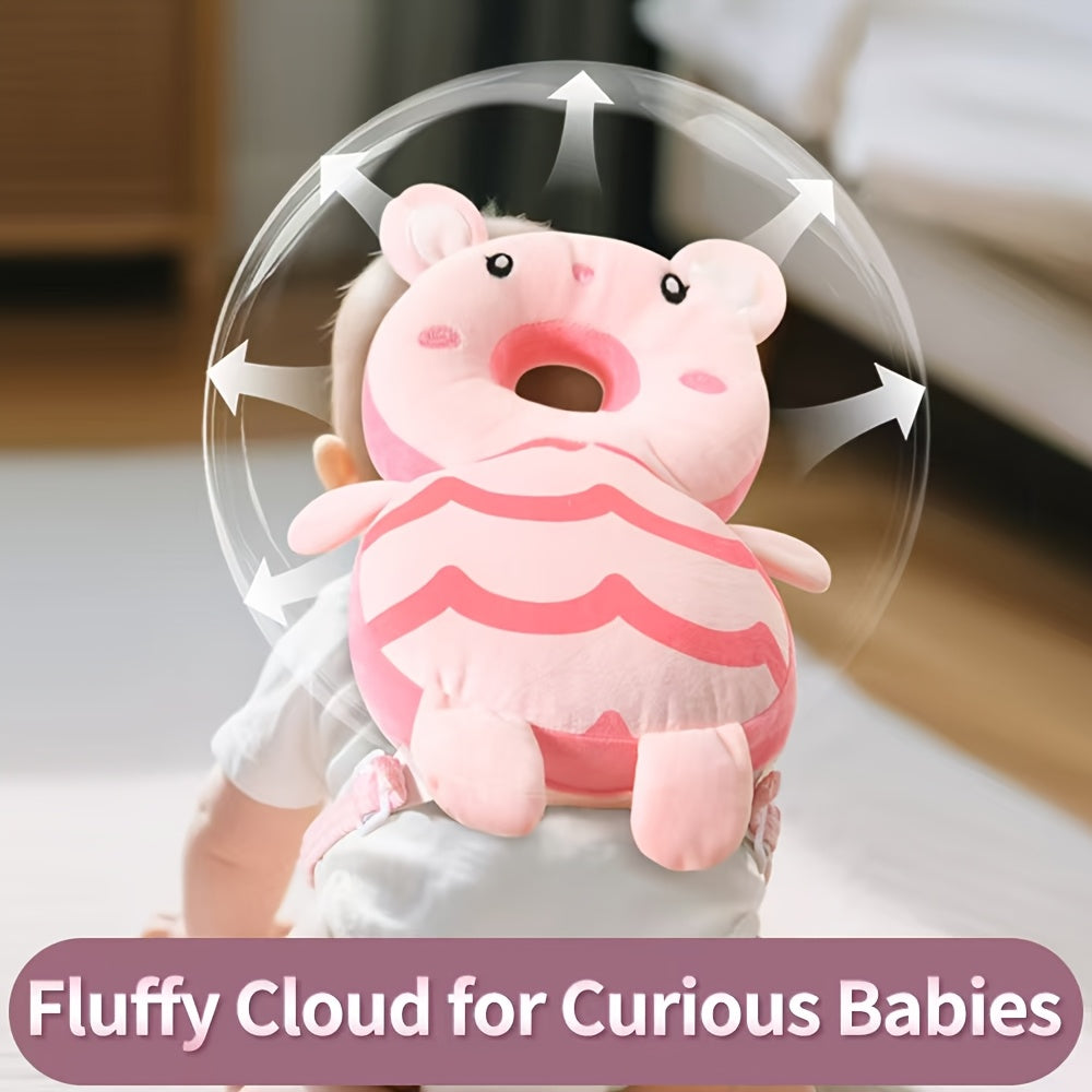 Soft headrest to protect infants and toddlers from falls