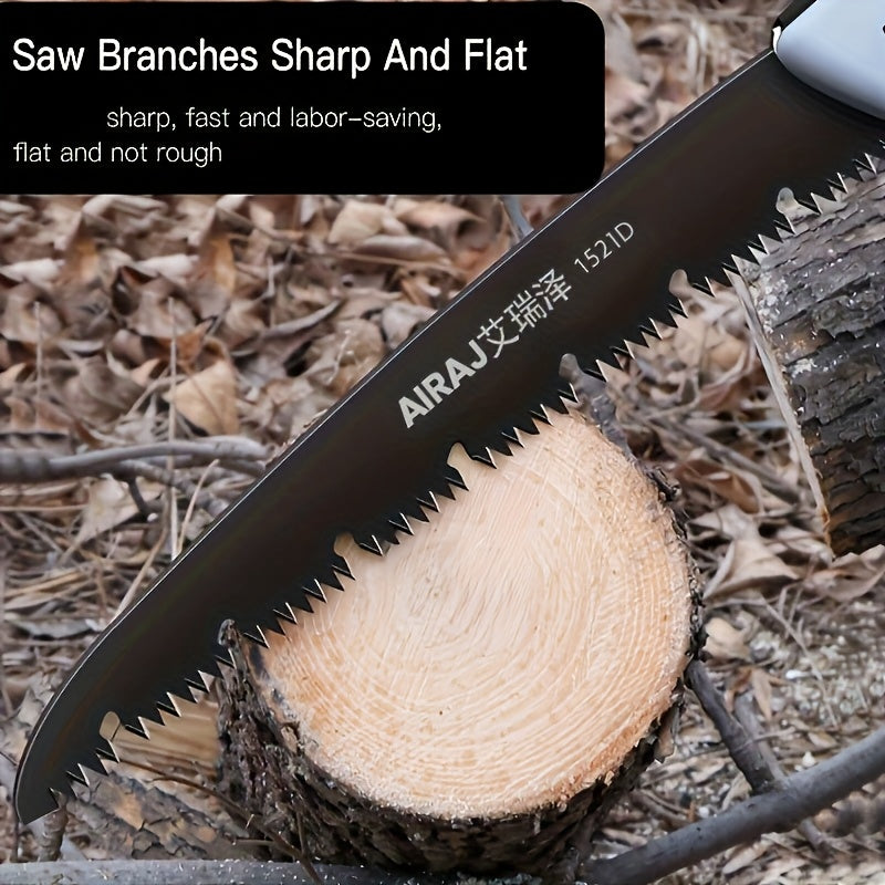 Industrial-grade steel folding saw