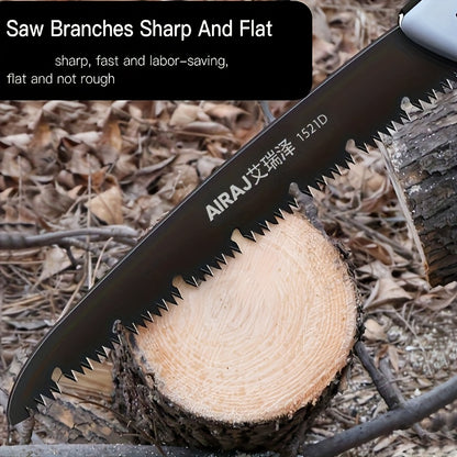 Industrial-grade steel folding saw