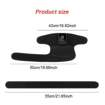 3-in-1 heated massager for knees, shoulders, and elbows