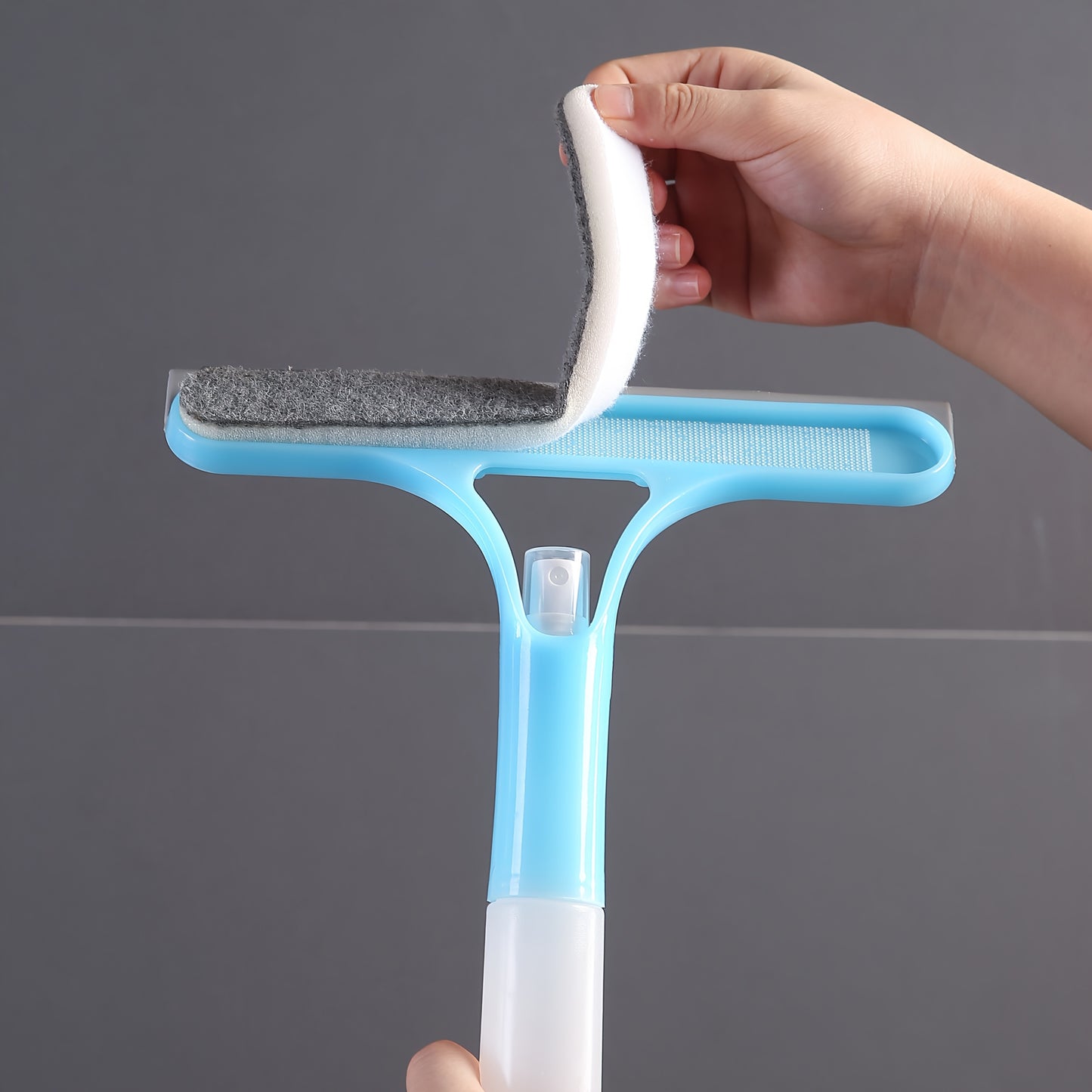3-in-1 window cleaning squeegee