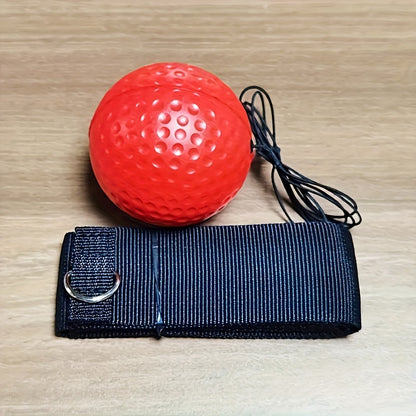 Headband boxing reflex training ball