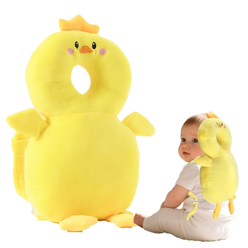 Soft headrest to protect infants and toddlers from falls