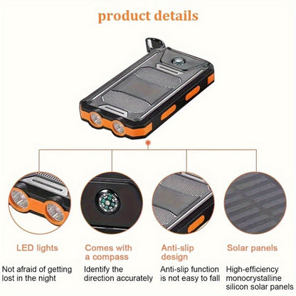 20000mAh outdoor solar power bank