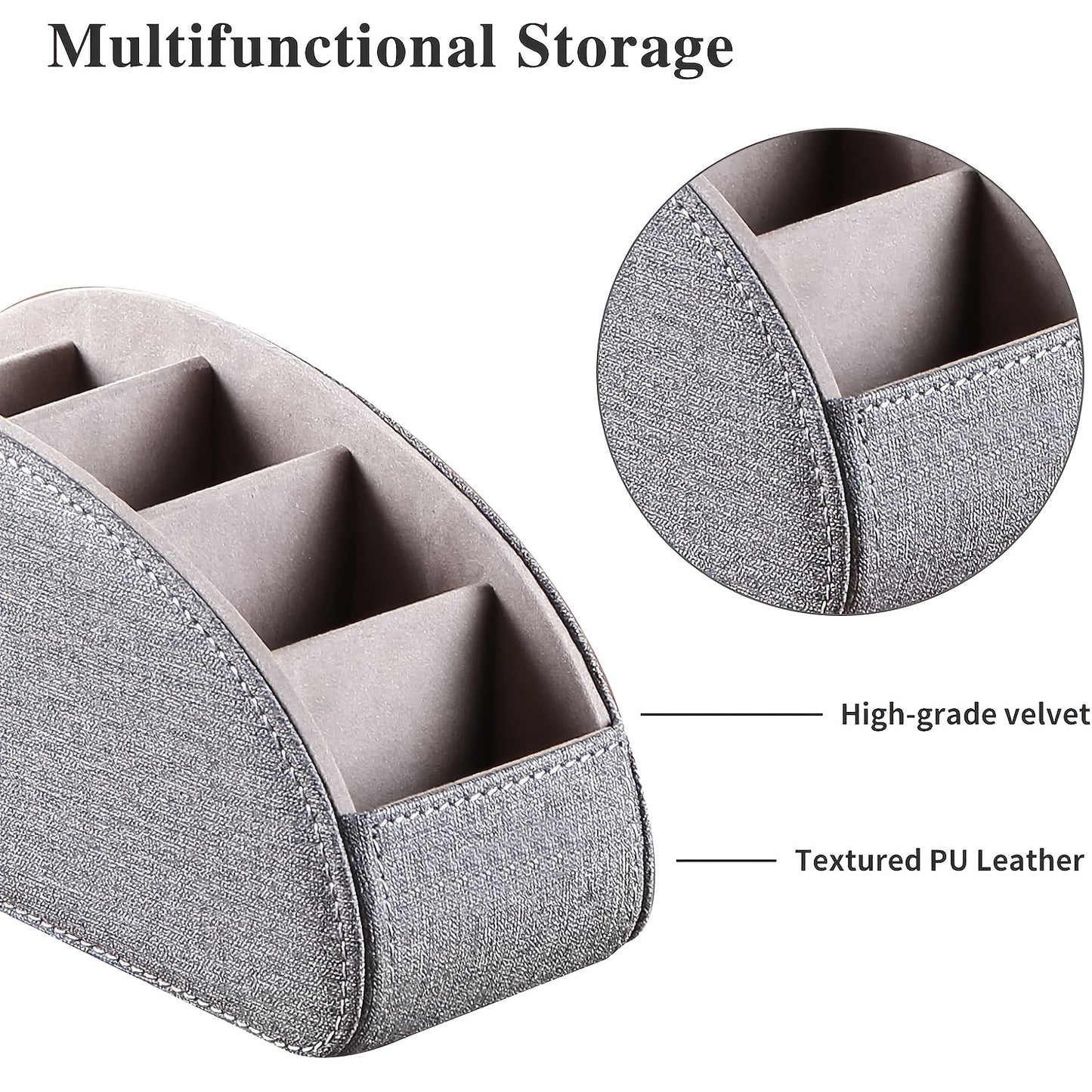Multifunctional remote control storage box