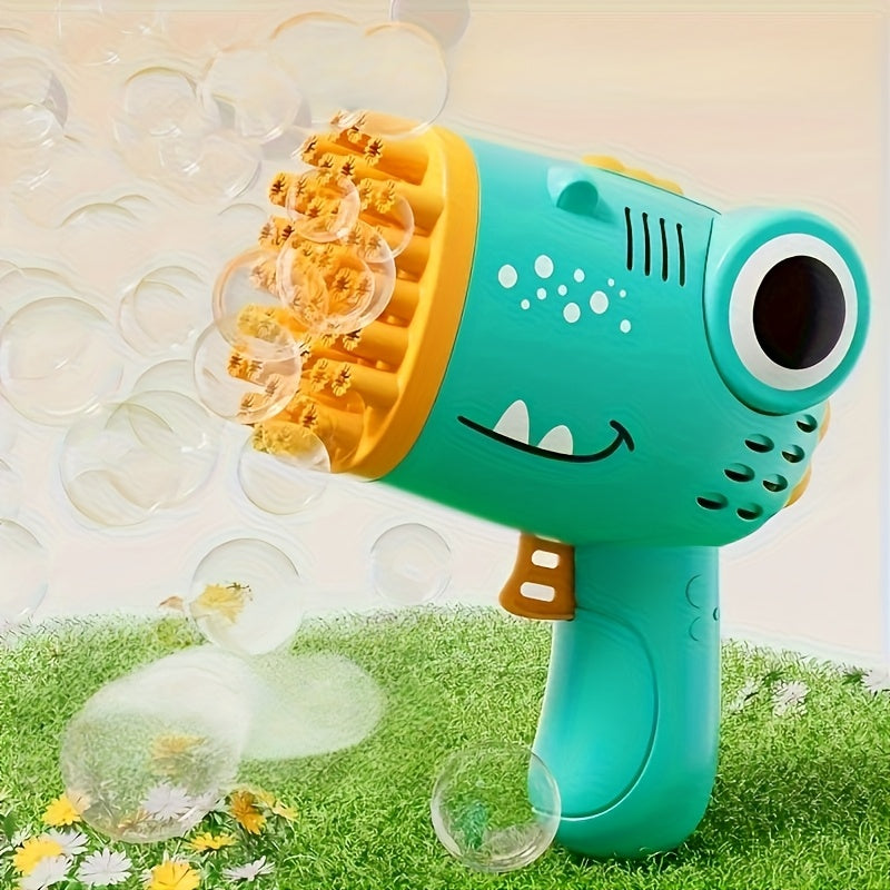 Fully automatic handheld bubble machine