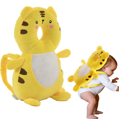 Soft headrest to protect infants and toddlers from falls