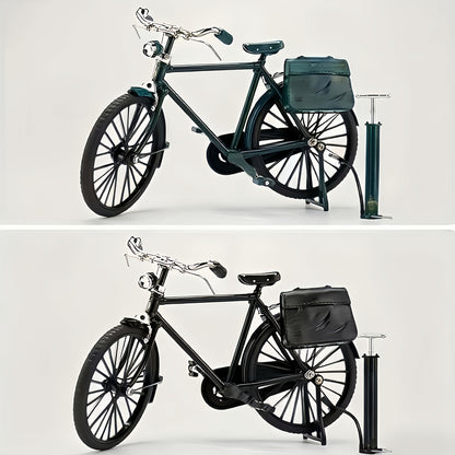 Retro metal bicycle model kit