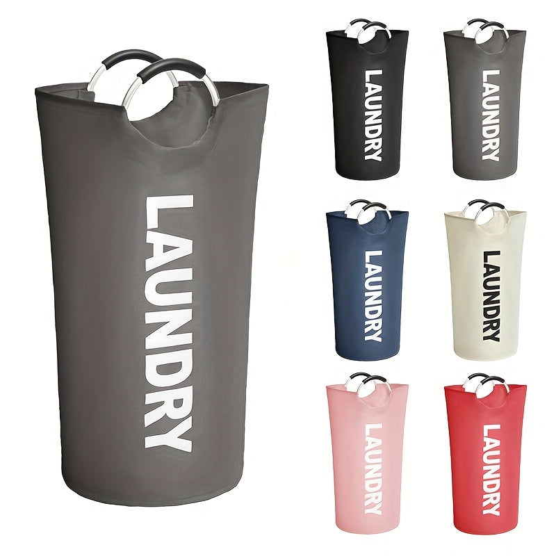 Foldable Aluminum Handle Storage Basket