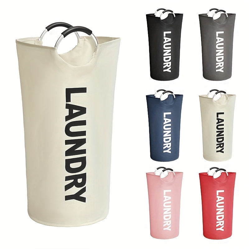 Foldable Aluminum Handle Storage Basket