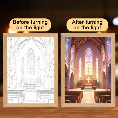 Creative DIY LED light painting