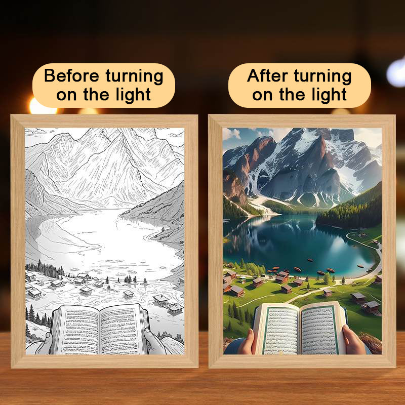 Creative DIY LED light painting