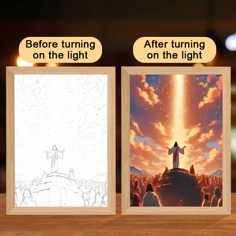 Creative DIY LED light painting