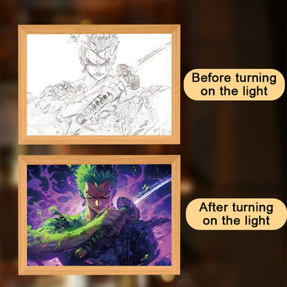 Creative DIY LED light painting