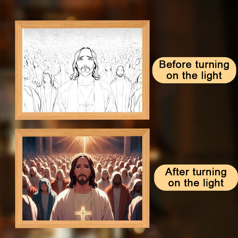 Creative DIY LED light painting