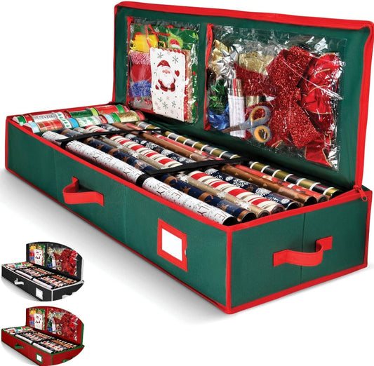 📦Premium Wrapping Paper Organizer Storage