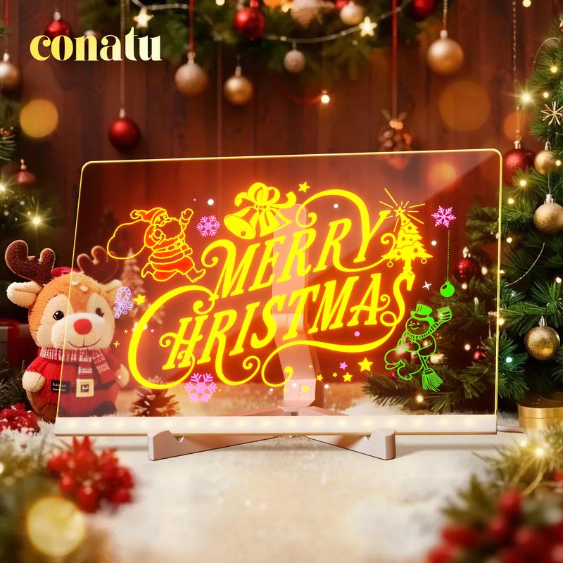 🔥【Over 20,000 units sold】Light-up acrylic drawing board for children