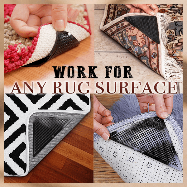 🦶Non-Slip Rug Grippers -Suitable for carpets, dining tables, bed sheets