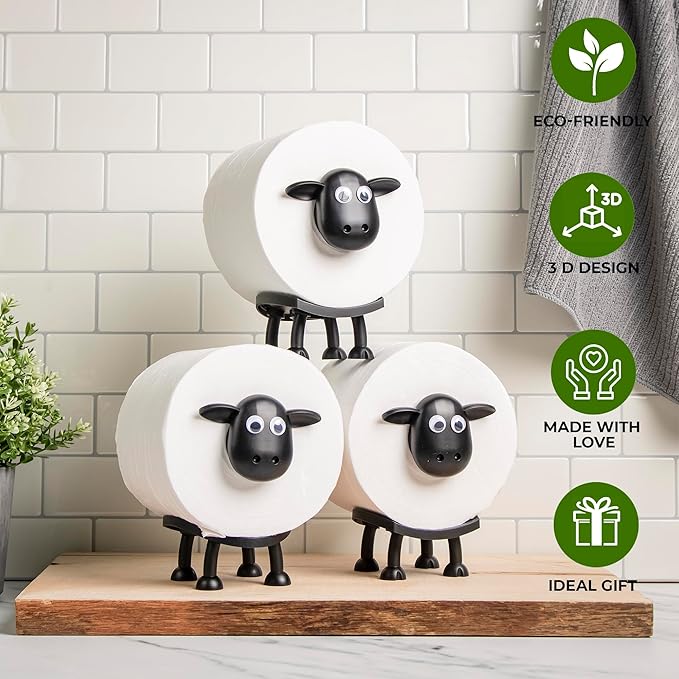 🔥Limited-time offer-Save $10!🔥Sheep Toilet Roll Holder🎁🐑