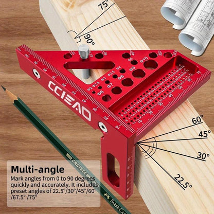 3D Multi-angle Carpenter Square Scriber