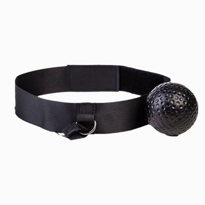 Headband boxing reflex training ball