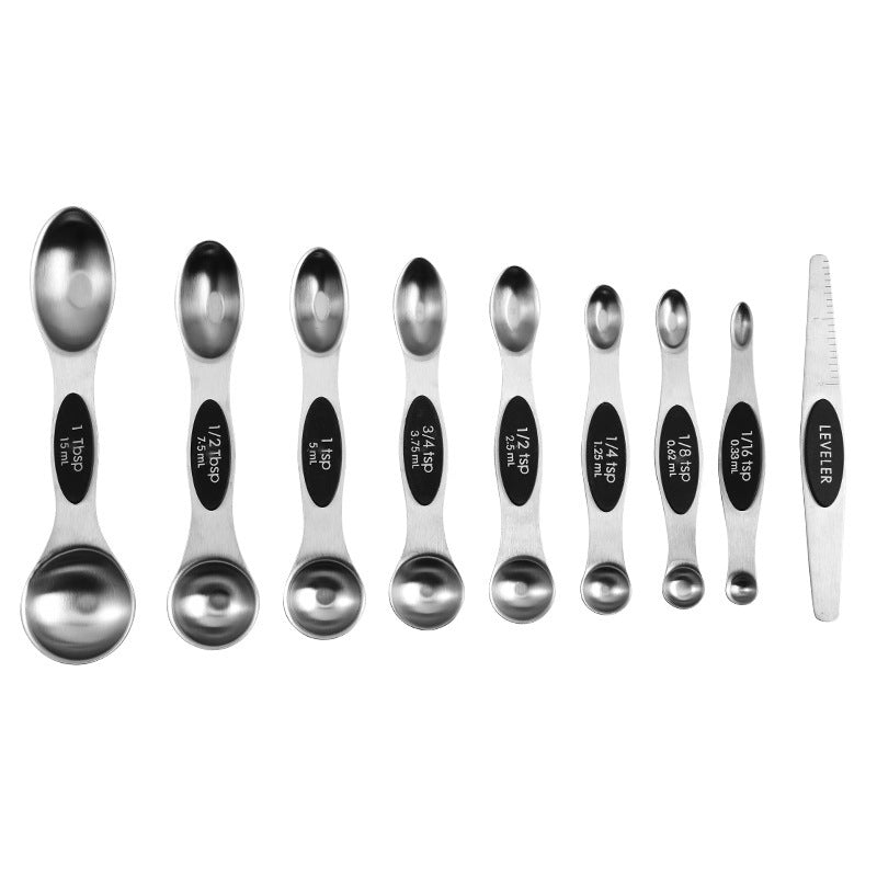 9 magnetic measuring spoons