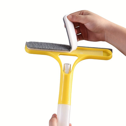 3-in-1 window cleaning squeegee