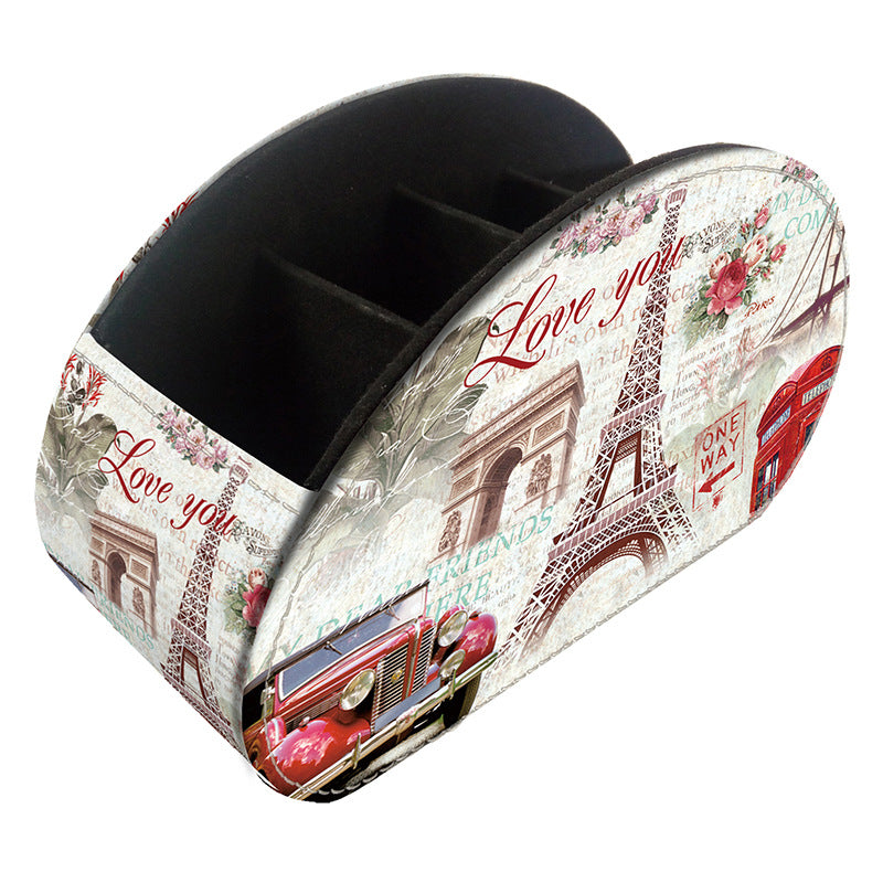 Multifunctional remote control storage box