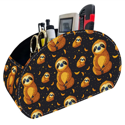 Multifunctional remote control storage box